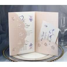 Laser Rose invitation Card Wedding Invitation Card Thanksgiving Day